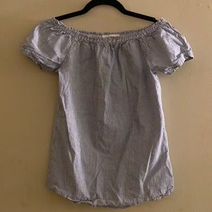 Off the shoulder shirt